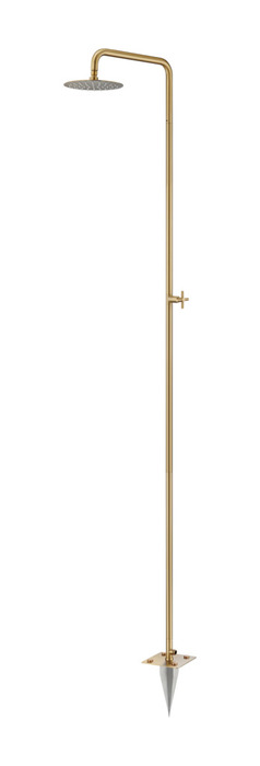 Utedusch Kallvatten Mässing Ø200 mm